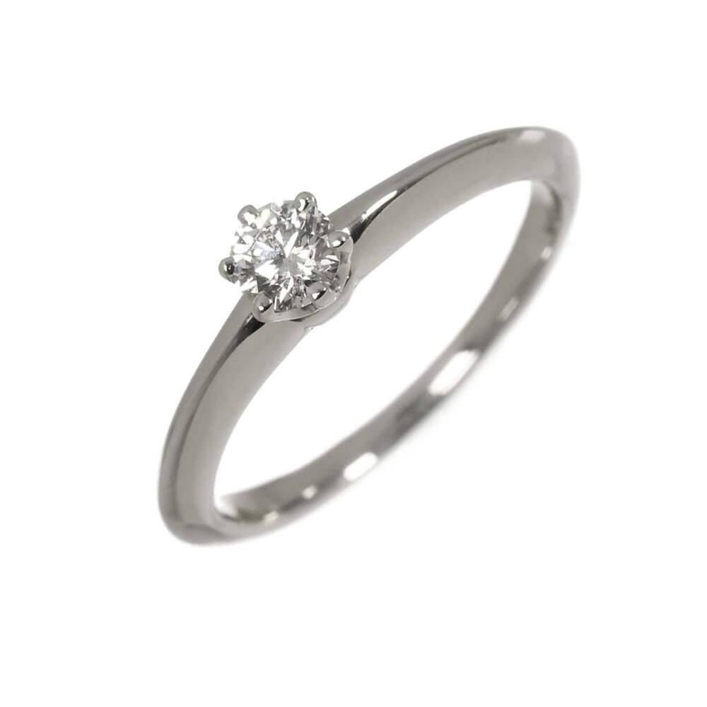 Tiffany & Co. Solitaire Diamond Ring, 0.20ct F VS1, Platinum.